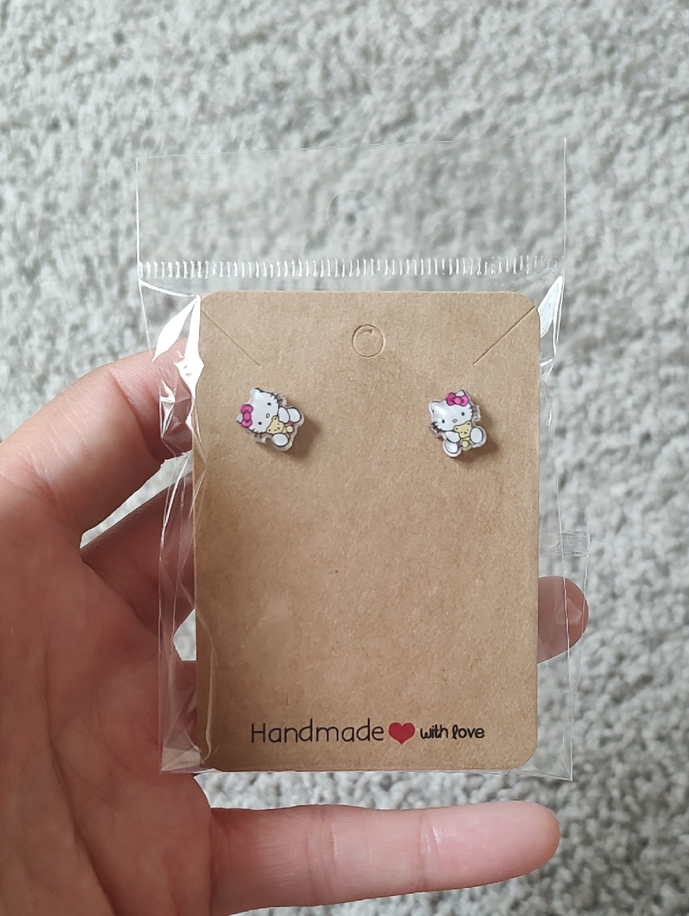 Hello Kitty Stud Earrings